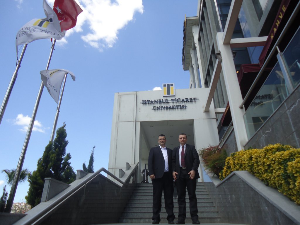 Professors Riđić and Ganić on Erasmus+ exchange in Turkey Professors Riđić and Ganić on Erasmus+ exchange in Turkey