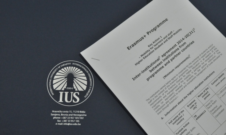 IUS signed the first Erasmus +bilateral agreement